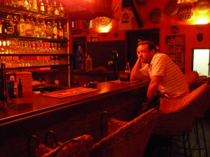 The author picking fights in Nha Trang, Vietnam.