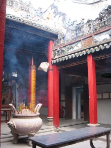 Pagoda in Saigon, Vietnam