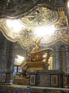 Tomb of Khải Định. Near Hue, Vietnam.