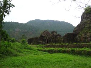 Mỹ Sơn ruins in Central Vietnam. In one week of the