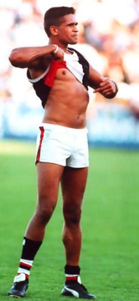 Nicky Winmar pictured in 1993.